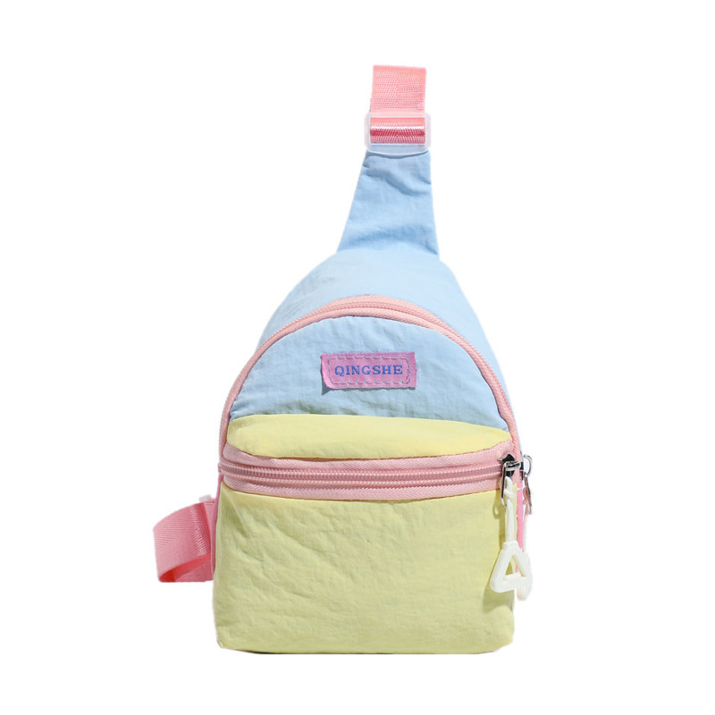 Unisex παιδικό crossbody τσαντάκι, υπερ-ελαφρύ από νάιλον, διαπνέον, επένδυση πολυεστέρα, κατάλληλο για νηπιαγωγείο
