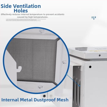 Vonkajšia monitorovacia skrinka z nerezovej ocele, vodotesná, na stenu pre video dohľad