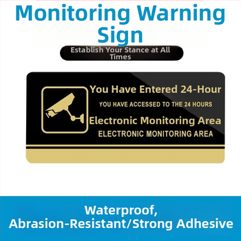 Vnútorný a vonkajší signál dohľadu pre obchod, kompatibilný s kamerami, varovný signál proti krádeži