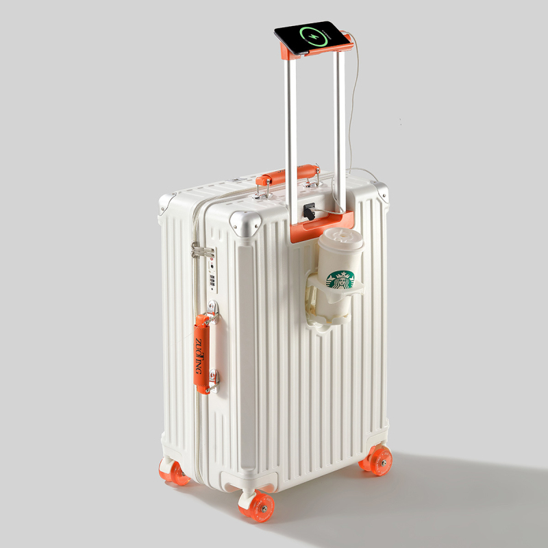 Višestruki putni kofer s USB-portom, TSA zaključavanjem, PC kućištem, omni smjerom točkovi, težina 3,475 kg