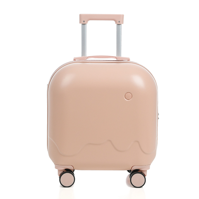 Valiză cabină cu husă tare ABS+PC, 36–55 L, 2.5 kg, roți universale, protecție anti-furt