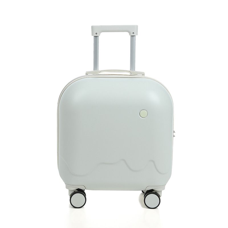 Valiză cabină cu husă tare ABS+PC, 36–55 L, 2.5 kg, roți universale, protecție anti-furt