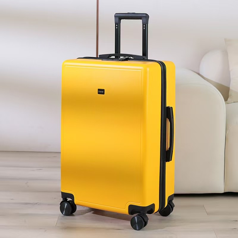 Tvrdi ABS kofer za ručnu prtljagu s univerzalnim kotačićima, zatvarač za otvaranje, ugrađena kombinacijska brava, teleskopska ručka, proširivi kapacitet 20–35 L, za poslovna putovanja