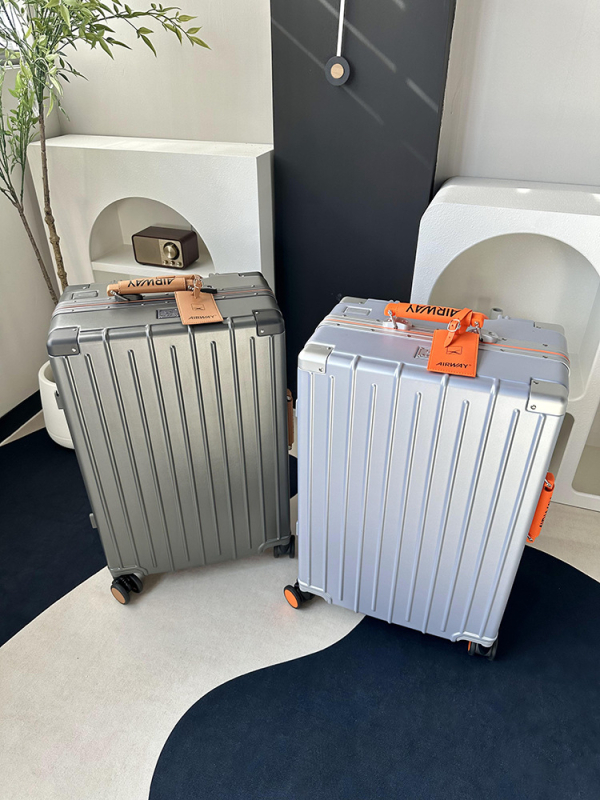 Airway valiză multifuncțională cu cadru din aluminiu, carcasă PC, încuietoare TSA cu combinație, roți universale, impermeabilă, ultra-ușoară, capacitate mare