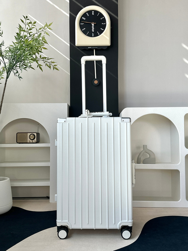 Airway valiză multifuncțională cu cadru din aluminiu, carcasă PC, încuietoare TSA cu combinație, roți universale, impermeabilă, ultra-ușoară, capacitate mare