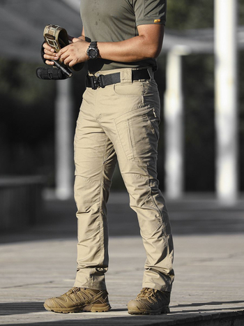 X5 тактически панталони за мъже – памучно-блендова материя, мултиджобни, издръжливи, бързосъхнещи и дишащи