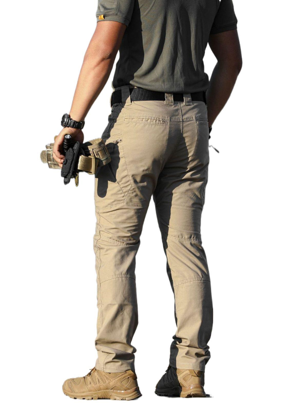 X5 тактически панталони за мъже – памучно-блендова материя, мултиджобни, издръжливи, бързосъхнещи и дишащи