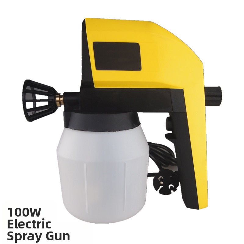 Automatický elektrický striekací pištoľ, model PQ100W, 100W, 0,6 mm tryska, hmotnosť 1,2 kg, nasávanie