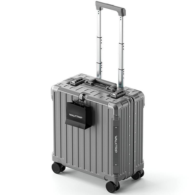 Journey 18-inčni mali kofer za ručnu prtljagu, unisex, TSA kombinirani lokot, PC kućište, otporan na habanje i krađu, okretni kotači, minimalistički i luksuzan stil za poslovna putovanja, 3.68 kg