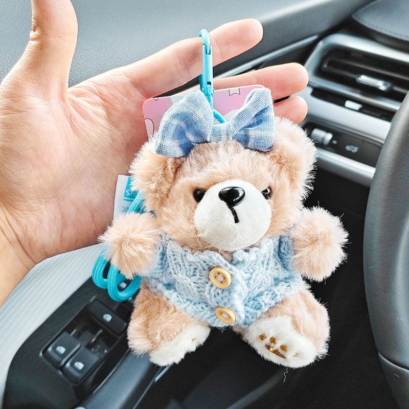 Плюшено мече-кукла, къс плюш, пълнител ПП памук, за възраст 14+