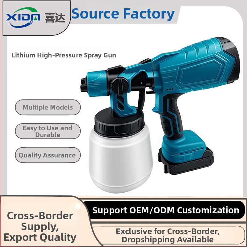 Happy bezdrôtová pištoľ na latex, 21V Li-ion batéria – všetko v jednom nástroji