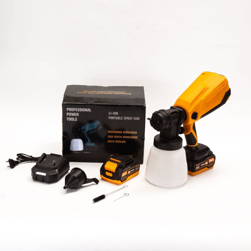 PQ-1 Ασύρματο λιθίου ψεκαστικό πιστόλι με διαχωρισμό για έπιπλα, ξυλουργικές εργασίες, επισκευές αυτοκινήτων και τοίχους, 20V