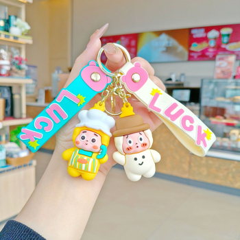 BRELOC – stil desen animat, figurină PVC, model Cute Star Man, Extreme Creation