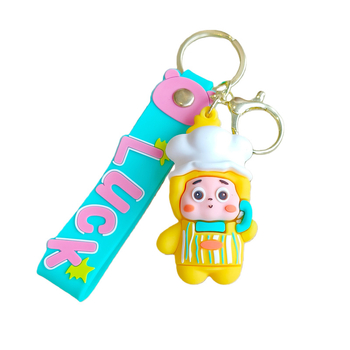 BRELOC – stil desen animat, figurină PVC, model Cute Star Man, Extreme Creation