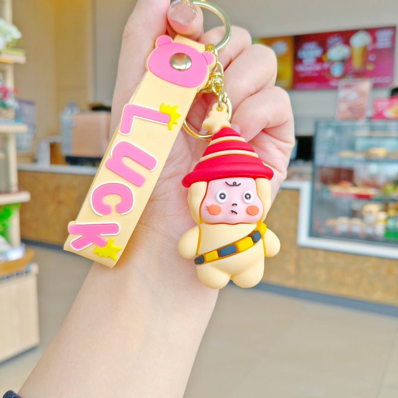 BRELOC – stil desen animat, figurină PVC, model Cute Star Man, Extreme Creation