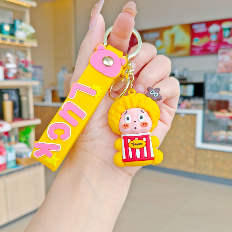 BRELOC – stil desen animat, figurină PVC, model Cute Star Man, Extreme Creation