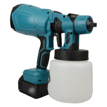 Pistolă electrică de pulverizare cu baterie litiu reîncărcabilă, debit reglabil și recipient de pulverizare cu capacitate mare (Domeniu de utilizare: vopsire și udarea plantelor; Brand privat autorizat)