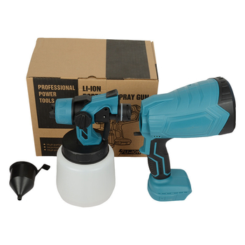 Pistolă electrică de pulverizare cu baterie litiu reîncărcabilă, debit reglabil și recipient de pulverizare cu capacitate mare (Domeniu de utilizare: vopsire și udarea plantelor; Brand privat autorizat)