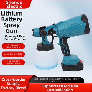 Elektrický striekací pištol Shenou s nabíjateľnou lítiovou batériou, 21V