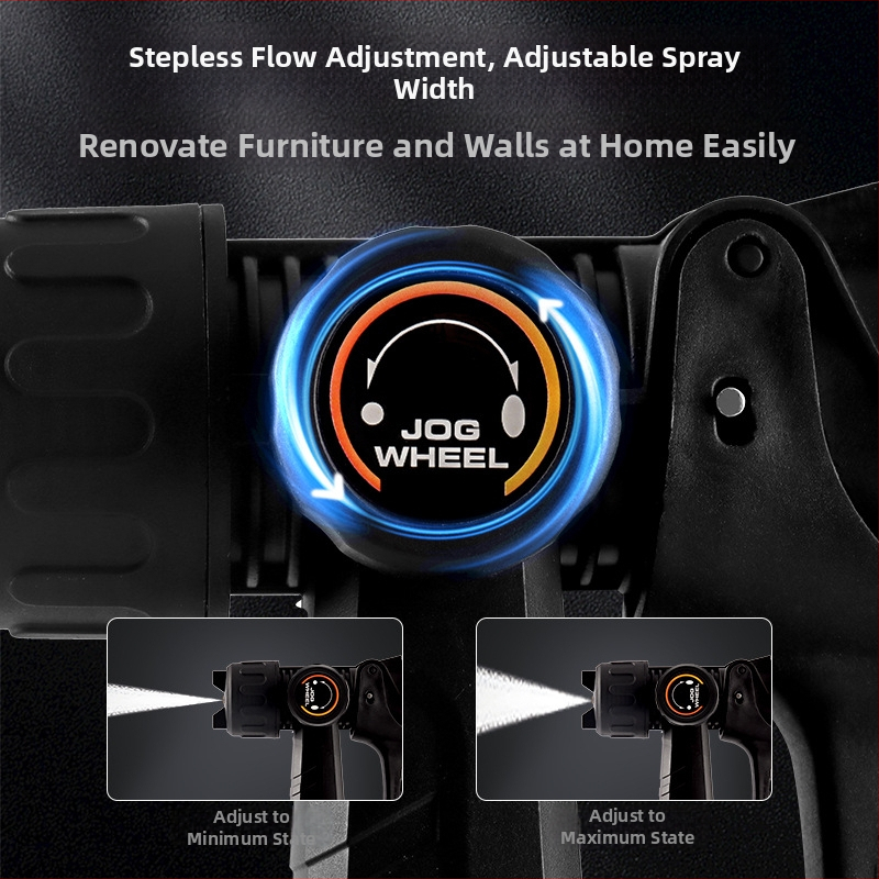 Električna sprej pištolj s integriranim sustavom bojenja za emulziju boje, 220V napajanje iz mreže, model SH-DDPQ-A