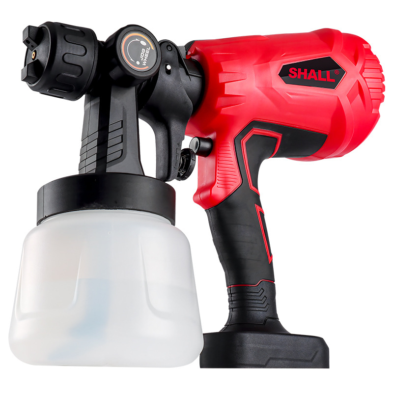 Električna sprej pištolj s integriranim sustavom bojenja za emulziju boje, 220V napajanje iz mreže, model SH-DDPQ-A