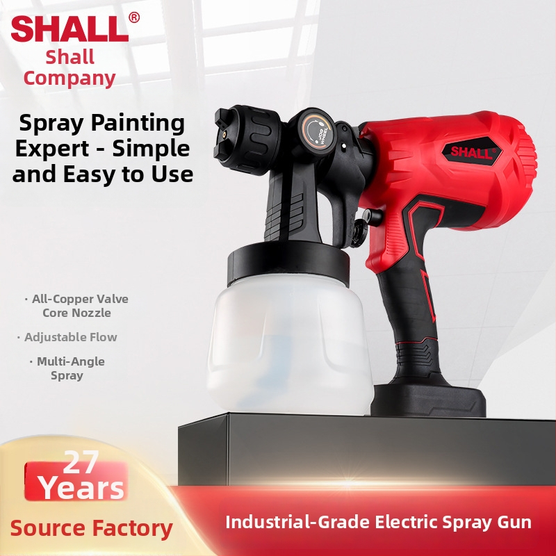 Električna sprej pištolj s integriranim sustavom bojenja za emulziju boje, 220V napajanje iz mreže, model SH-DDPQ-A