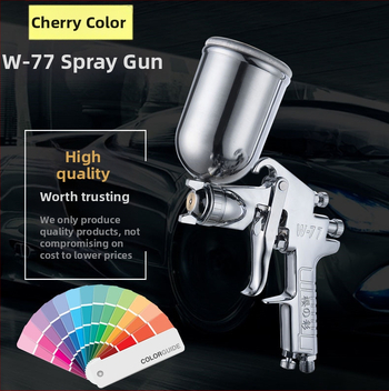 Sakura Color pneumatický postrekovač farieb, vysoká atomizácia, maximálny výstupný tlak 200 Pa, vhodný pre automobily, nábytok, kované železo a čalúnenie.