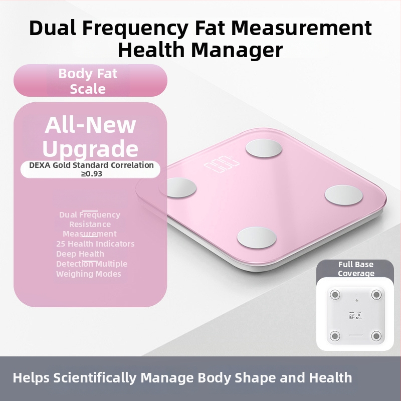Váha na telesnú kompozíciu s Bluetooth, dobíjateľná, 4 vysoko presné senzory, meria telesný tuk a telesnú vodu, rozsah váhy 0,2–180 kg