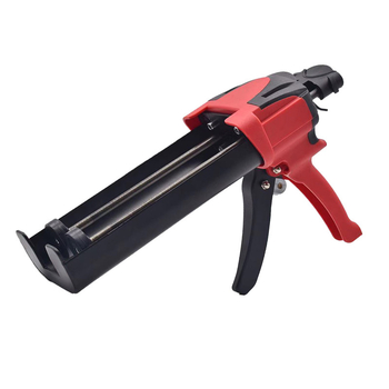 Електрически пистолет за уплътнители с двойна тръба – Zindori, стомана + ABS пластмаса, капацитет до 420 мл, тегло 1,3 кг, серия Beauty seam glue gun