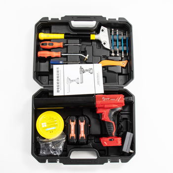 Pistol fără fir pentru lipit 21V pentru sistemul de lipire de 600 ml | caroserie din ABS + aliaj de aluminiu | 2,5 kg | Aiyang ZJJJQ