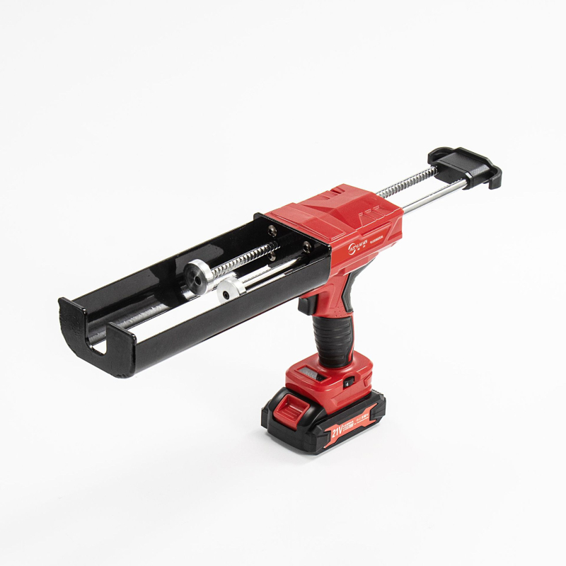 Pistol fără fir pentru lipit 21V pentru sistemul de lipire de 600 ml | caroserie din ABS + aliaj de aluminiu | 2,5 kg | Aiyang ZJJJQ