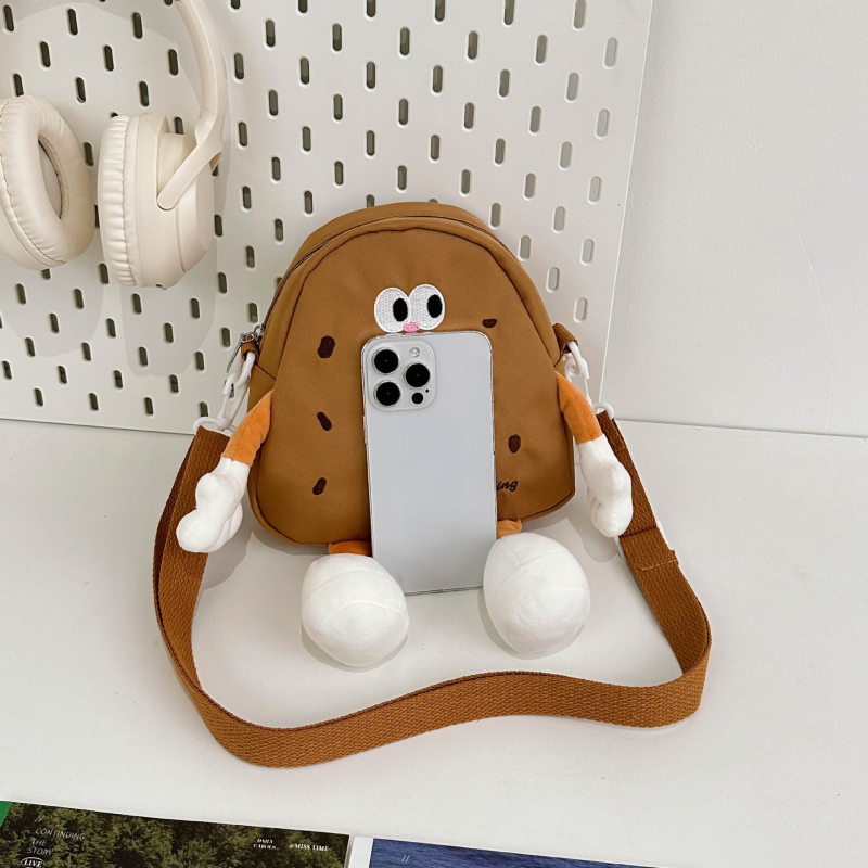 Dječja crossbody torba s uzorkom životinja, unisex, za vrtić, Materijal: Drugo, Podstava: Poliester