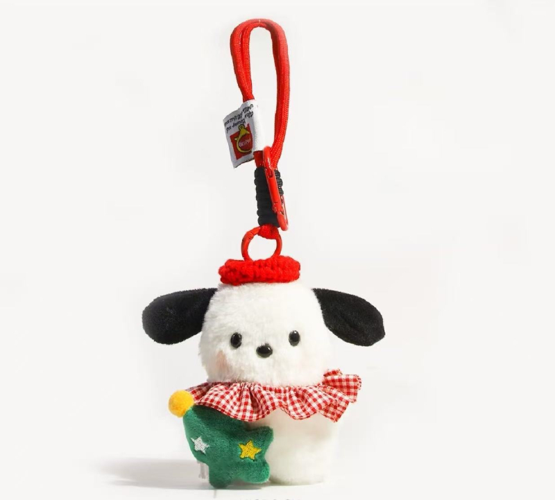 Pandantiv plușat pentru geantă – stil desen animat, lucrat manual, modele ursuleți și alte animale mici, toamnă 2025