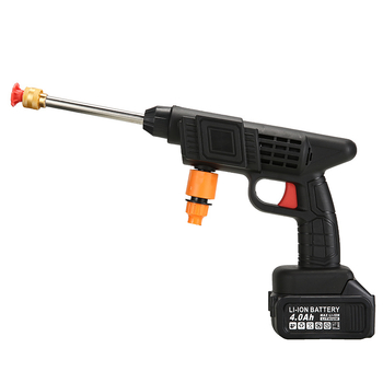 Bežični visokotlačni pištolj za vodu s litijskom baterijom, za vrt