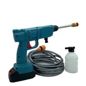 Pistol de spălat auto fără fir, cu baterie litiu, încărcare wireless – mâner PP; potrivit pentru mașină, curte și grădină