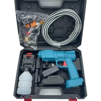 Pistol de spălat auto fără fir, cu baterie litiu, încărcare wireless – mâner PP; potrivit pentru mașină, curte și grădină