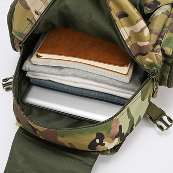 Vodootporan taktički ruksak za outdoor aktivnosti, unisex, vojni stil, Oxford platno, prozračan i otporan na habanje