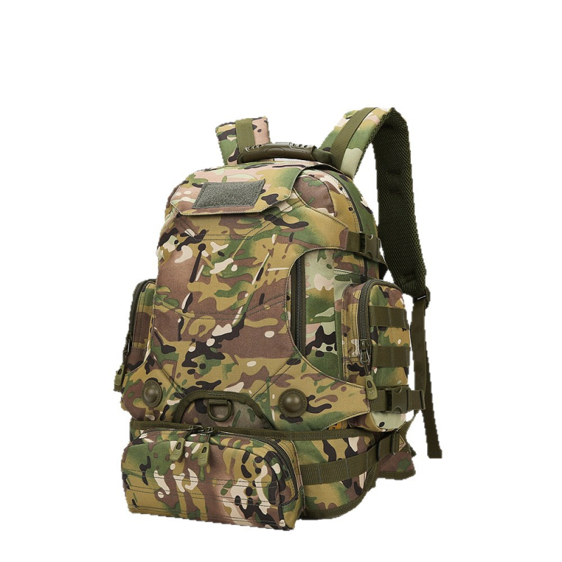 Vodootporan taktički ruksak za outdoor aktivnosti, unisex, vojni stil, Oxford platno, prozračan i otporan na habanje