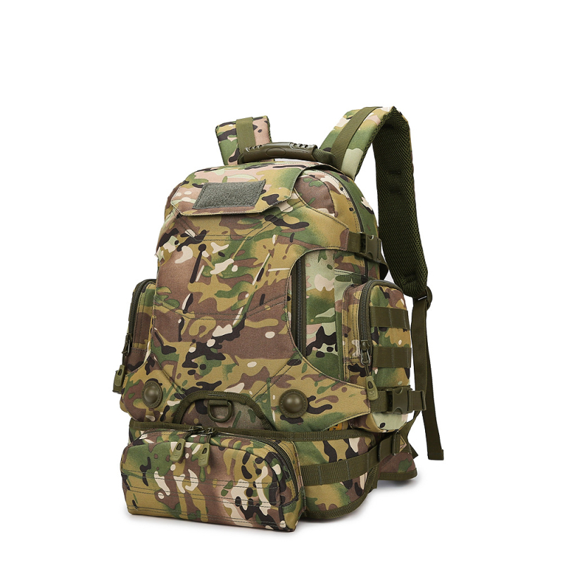 Vodootporan taktički ruksak za outdoor aktivnosti, unisex, vojni stil, Oxford platno, prozračan i otporan na habanje