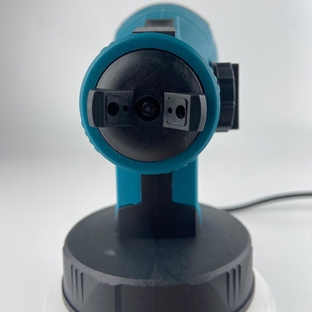 Prijenosni visokoučinkoviti pištolj za dezinfekcijska rješenja i vodotopne lateks boje, mrežno napajanje, nominalno napajanje 21V, pogodan za kućne renovacije