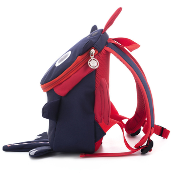 Σακίδιο για νήπια με λουρί αποφυγής απώλειας – νάιλον, αναπνεύσιμ, σχέδιο ζώων, χαριτωμένο στυλ, εκτύπωση κατά παραγγελία