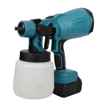 Безжична електрическа пръскачка за боядисване с високо налягане, преносима литиева батерия