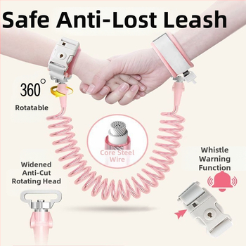 Detský bezpečnostný náramok s ťahacou šnúrou proti strate, Značka: Unique, Materiál: Other, Dovoz: Nie, Vek: Iný