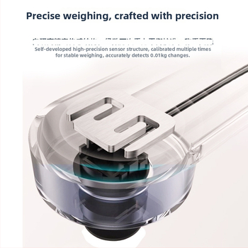 Smart Bluetooth váha na telesný tuk CB2615, LCD 60x24, 0,2–180 kg, tvrdené sklo, USB-C nabíjateľná