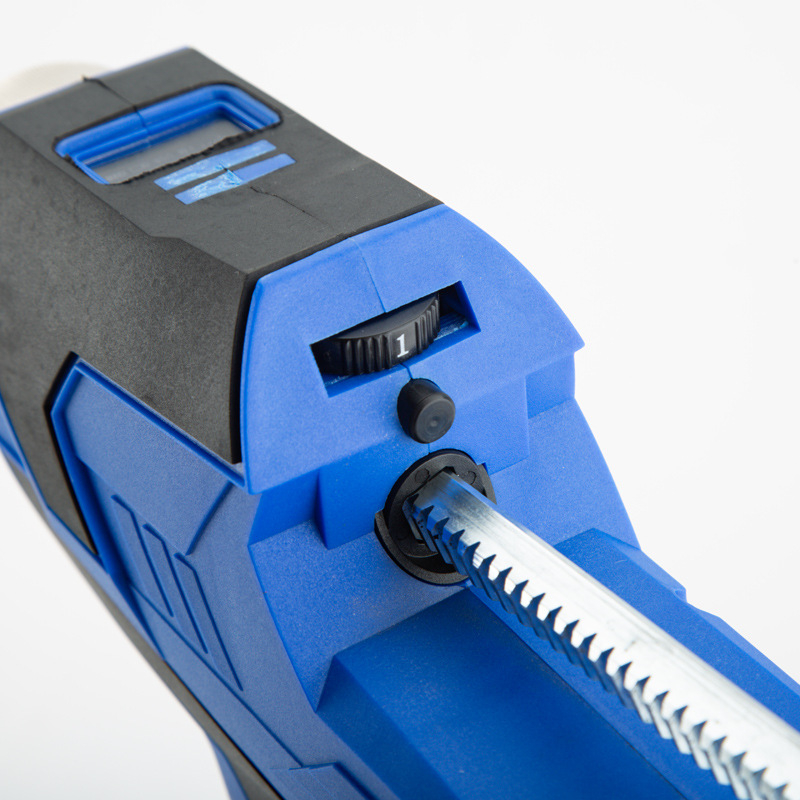 Pistol electric pentru adeziv structural cu țeavă unică, pistol de etanșare reîncărcabil cu baterie litiu, corp din ABS+ aliaj de aluminiu, capacitate adeziv structural 700 g, adeziv pentru sticlă 300 ml, seria AYSJQ-600, greutate 4,3 kg, personalizare pro