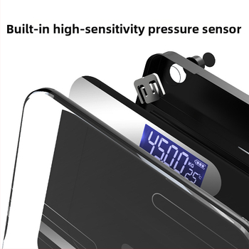 Huajian Technology Váha na telesnú hmotnosť – Vysoko presná domáca digitálna váha s meraním telesného tuku, Nabíjateľná, Model 000