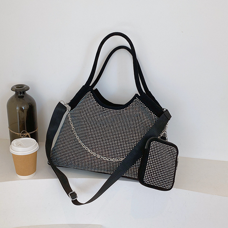 Ženska PU Tote torba, street trend stil, okomiti kvadratni oblik, zatvarač na zip