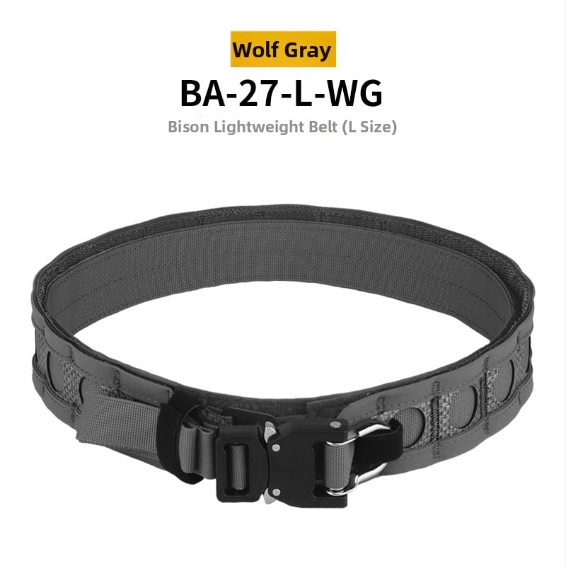 WOSPORT Viegls taktiska josta ar ātru atbrīvošanu, metāla sprādze, dubultslāņa neilons