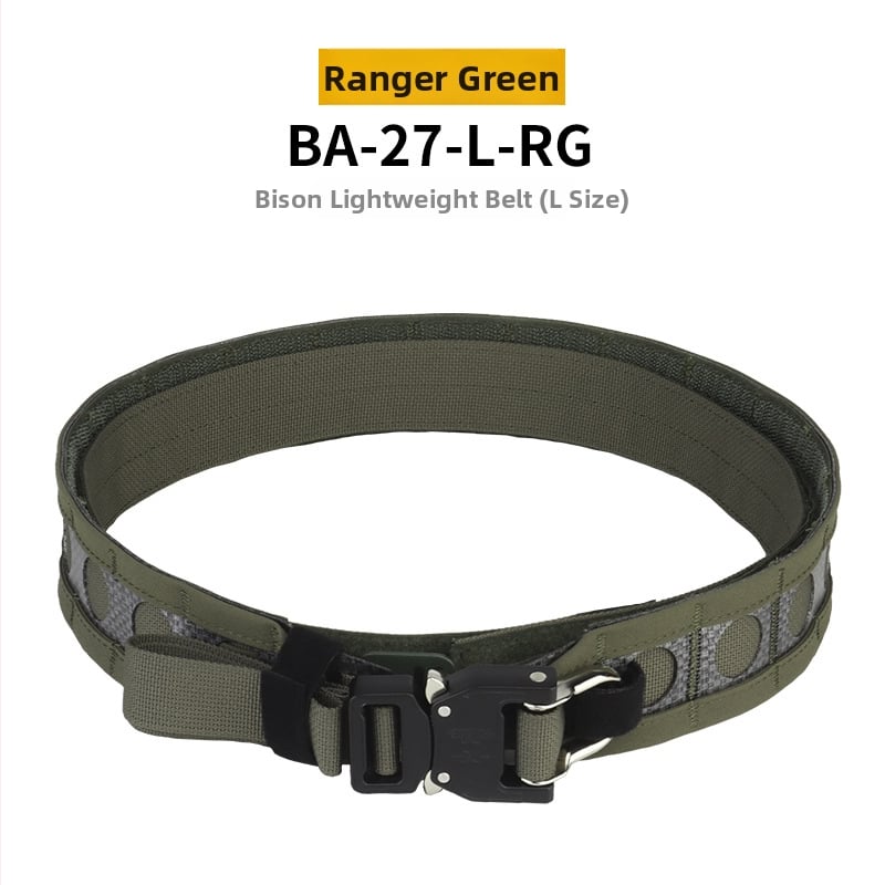 WOSPORT Viegls taktiska josta ar ātru atbrīvošanu, metāla sprādze, dubultslāņa neilons