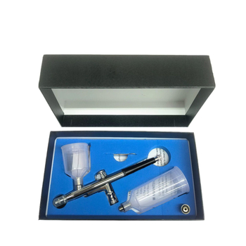 131 model, vanjski podesivi pištolj za prskanje, kalibar 0,3 mm, dvostruki spremnik, za umjetnost i tetoviranje